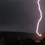 lightning strikes