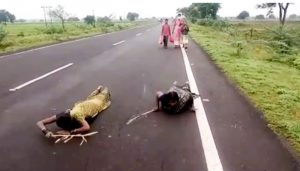 dalith womens protest