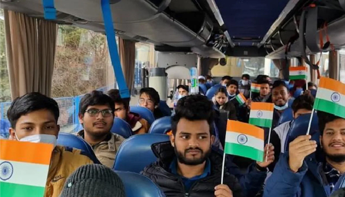 ukraine indian students