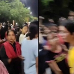 massive protest