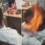 fire haircut