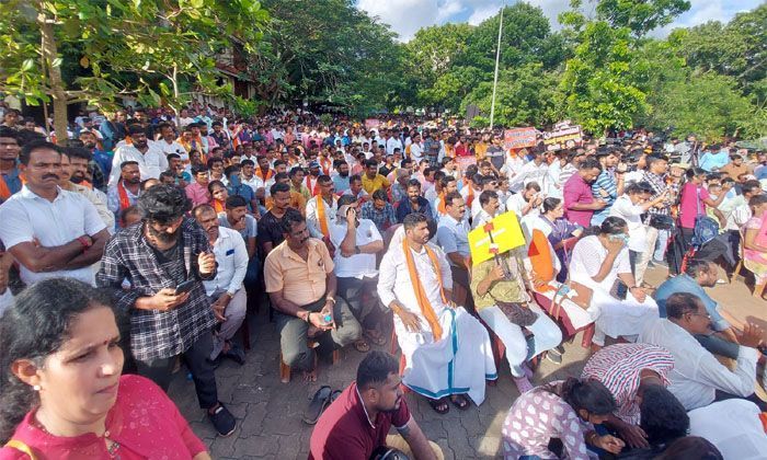 sowjanya protest