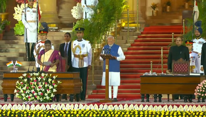 modi oath ceremony