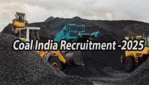 coal india recruitment