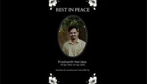 prashant haridas
