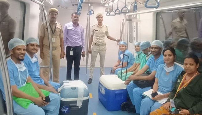 doctors who performed organ transplants in namma metro