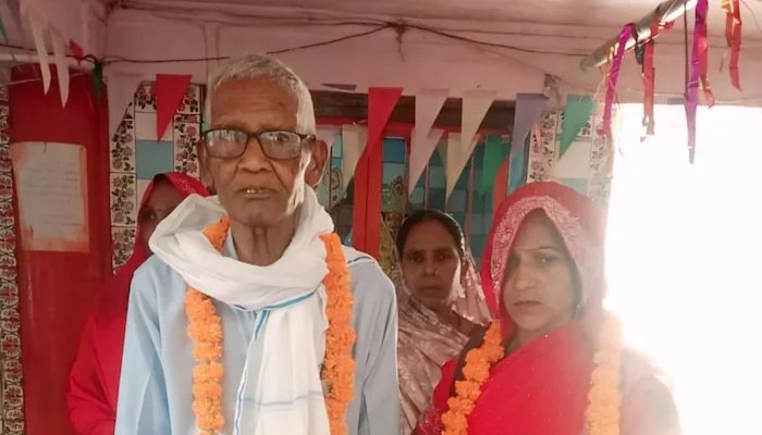 old man marries