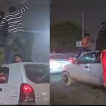dance atop car roof