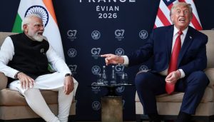 trump modi G7