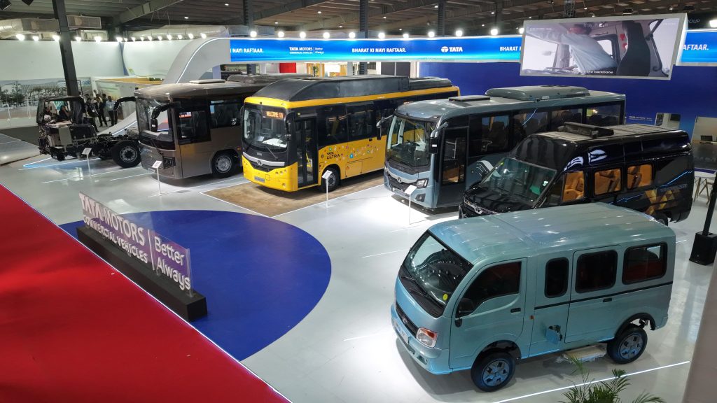 tata motors showcases next-generation passenger mobility solutions at prawaas 5.0, launches new ultra prime and starbus prime range